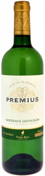 Вино Premius Sauvignon Bordeaux AOC Премиус Совиньон Бордо 750 мл