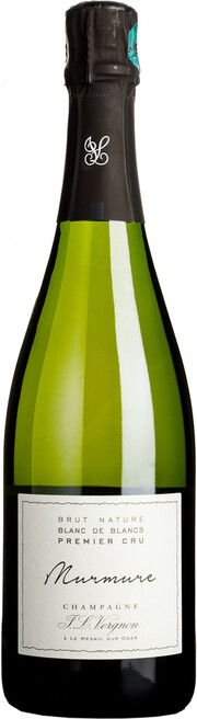 Шампанское Champagne J.L. Vergnon  Murmure Brut Nature Blanc de Blancs Premier Cru 750 мл