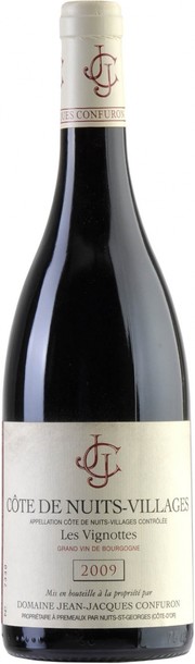 Вино Domaine Jean-Jacques Confuron  Cote de Nuits-Villages  Les Vignottes  AOC  2016 750 мл