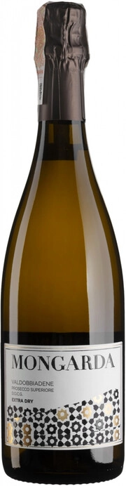Игристое вино Mongarda Valdobbiadene Prosecco Superiore DOCG Extra Dry 2022 750 мл