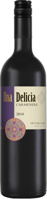 Вино Vinedos Puertas Una Delicia Carmenere Valley Central DO Уна Делисия Карменере  750 мл
