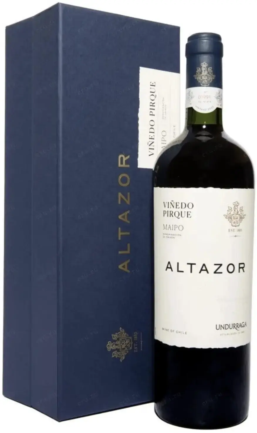 Вино Undurraga Altazor gift box 2023 750 мл