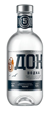Водка "Дон-Батюшка"  500 мл