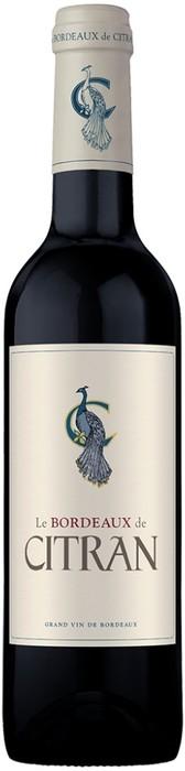 Вино Le Bordeaux de Citran Rouge Bordeaux AOC Ле Бордо де Ситран Руж 2019 375 мл