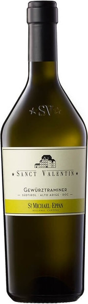 Вино San Michele Appiano Sanct Valentin Gewurztraminer Alto Adige DOC Санкт Валентин Гевюрцтраминер 2020 750 мл 14,5%