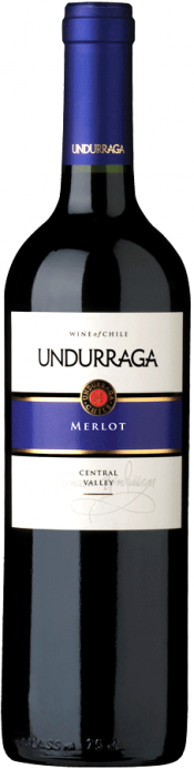 Вино Undurraga Merlot Central Valley Ундуррага Мерло 2013 750 мл