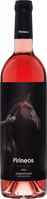 Вино   Бодега Пиринеос Pirineos Somontano DO Bodega Pirineos  Пиринеос Сомонтано розовое сухое 2021   750 мл