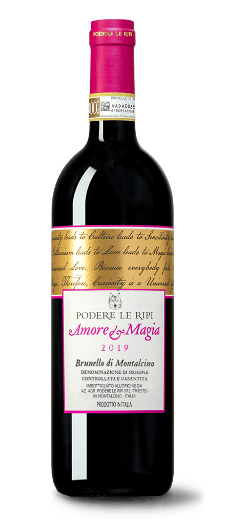 Вино Podere Le Ripi Amore e Magia  Brunello di Montalchino DOCG  2019  750 мл
