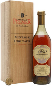 Коньяк  Prunier  Grande Champagne  gift box  1990 700 мл