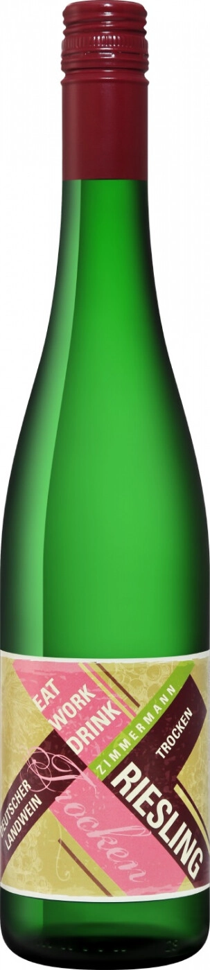 Вино  Zimmermann-Graeff & Müller Riesling  white semi dry 2022  750 мл   12 %