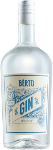 Джин   Berto  Dry  Берто  Драй   700  мл  43%