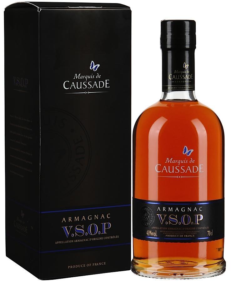 Арманьяк Marquis de Caussade VSOP  Armagnac AOC gift box  700 мл