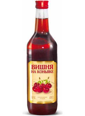 Напиток винный Vishnya na konyake   500 мл