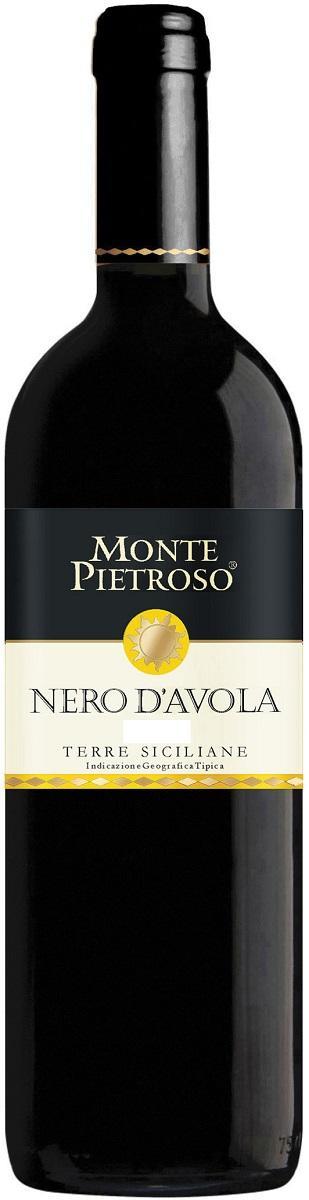 Вино  Monte Pietroso Nero D’avola   2020 750 мл