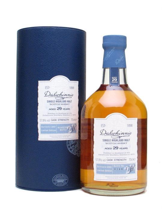 Виски Dalwhinnie Original, Далвени Орижинал, 1973, Bottling  57,8% bottle№2067v п.у.туба
