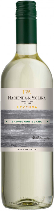 Вино  Echeverria Hacienda de Molina  Leyenda  Sauvignon Blanc   Эчеверрия  Асьенда де Молина  Лейенда  Совиньон Блан 2018 750 мл