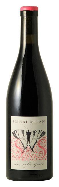 Вино Henri Milan  Le Papillon Rouge   2017 750 мл