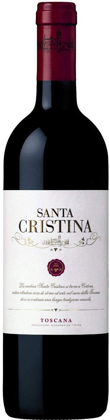 Вино Antinori Santa Cristina Toscana IGT 2020  750 мл