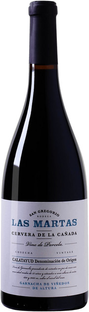 Вино Bodega San Gregorio  Las Martas  Calatayud DO   2018 750 мл