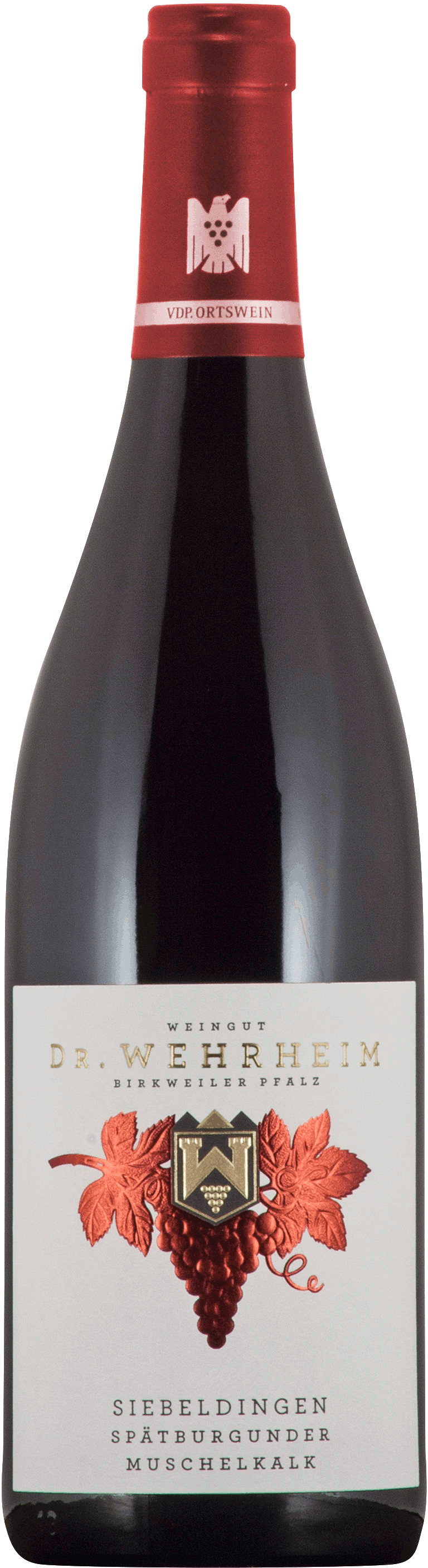 Вино Dr. Wehrheim Spatburgunder Siebeldingen muschelkalk  2020 750 мл
