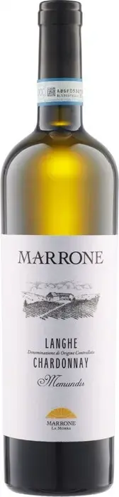 Вино Marrone Langhe Memundis Chardonnay  2022  750 мл