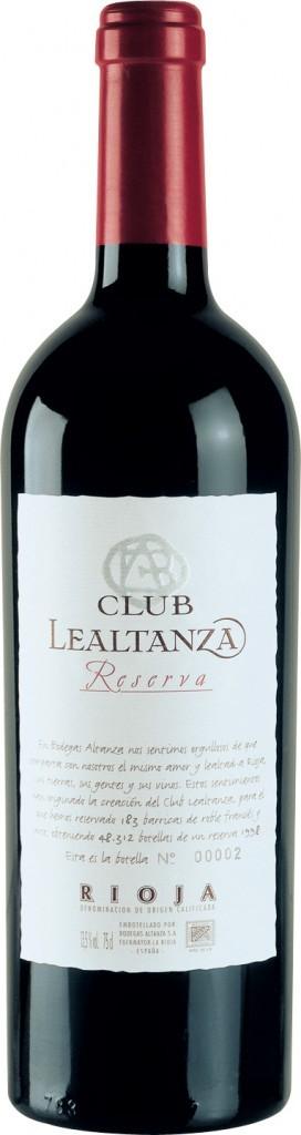 Вино Bodegas Altanza Club Lealtanza Reserva Rioja DOC 2011 750 мл