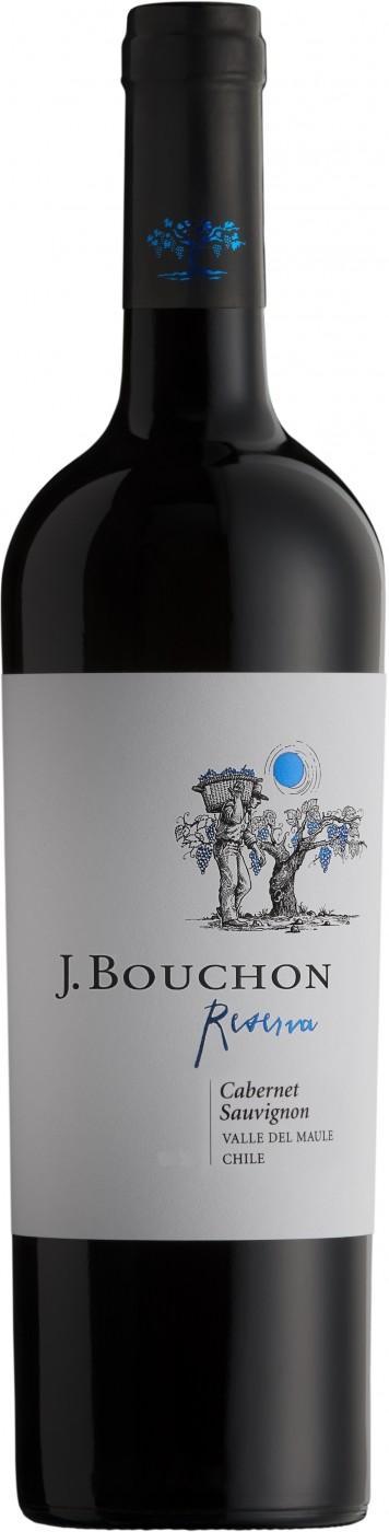 Вино Cabernet Sauvignon Reserva Maule Valley DO Vina J. Bouchon Каберне Совиньон Резерва Мауле Вэлли DO Винья Х.Бушон 2017 750 мл