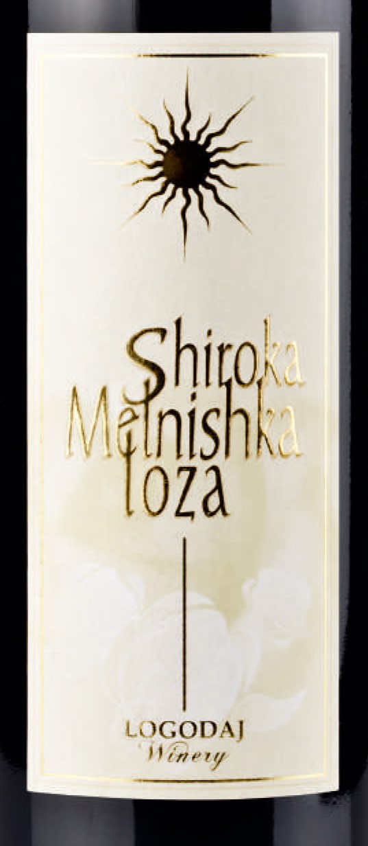 Вино Logodaj  Shiroka Melnishka Loza   Широка Мелнишка Лоза  750 мл