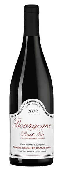 Вино Domaine Gerard Peirazeau & Fils Bourgogne Pinot Noir  2022  750 мл