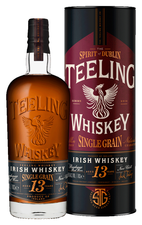 Виски  Teeling Irish Whiskey Single Grain 13 Years 50%    700 мл