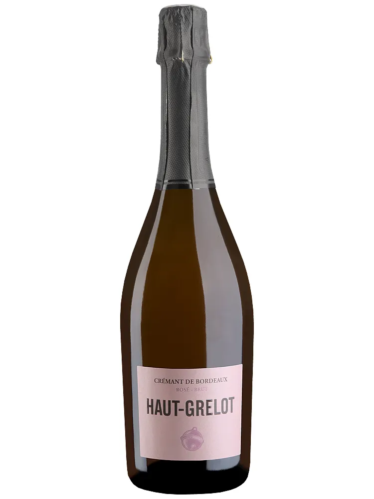 Игристое вино  Haut-Grelot Rose, AOP Cremant de Bordeaux  750 мл  11,5%