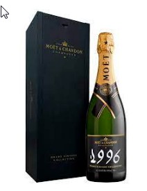 Шампанское Moet & Chandon 1996  gift box 750 мл