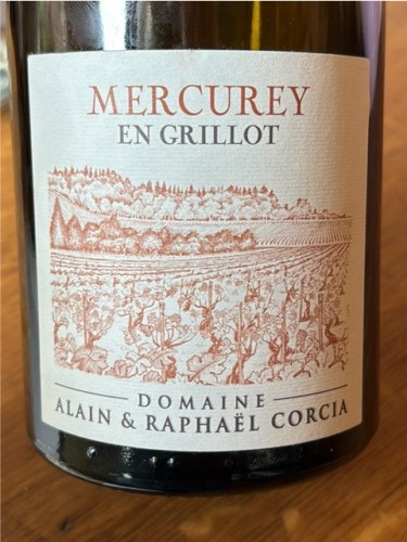 Вино Domaine Alain Raphael Corcia Mercurey 1er Cru Les Crets 750 мл 13,5% 
