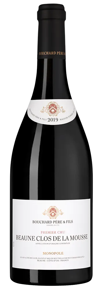 Вино Bouchard Pere et Fils Beaune Premier Cru Clos de la Mousse Monopole  2019  750 мл