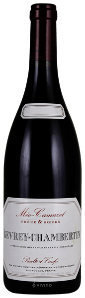 Вино  Domaine  Meo-Camuzet Frere & Soeurs Gevrey Chambertin  Домен Мео-Камюзе Фрер э Сёр  Жевре Шамбертен  2016  750 мл