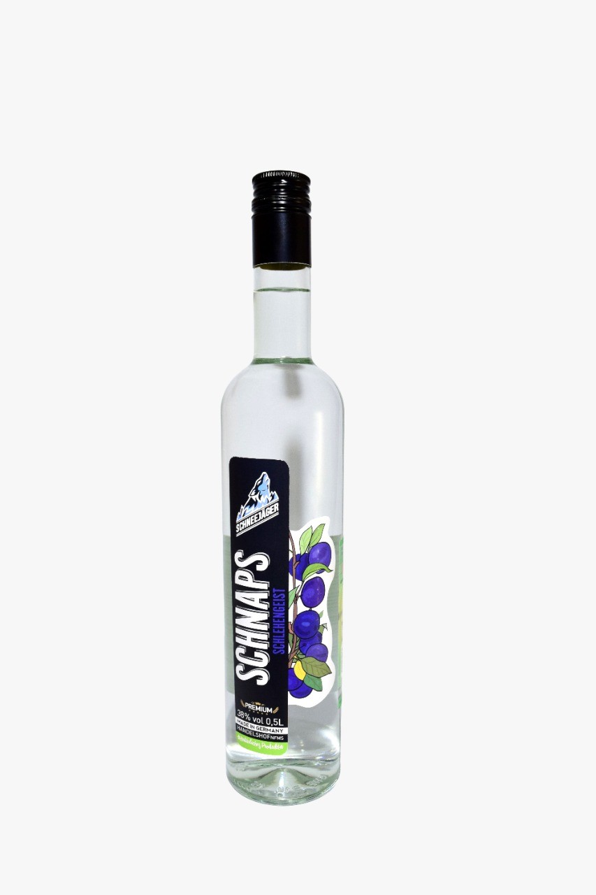 Шнапс Schnee Jager Schnaps Schlehengeist  500 мл