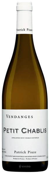 Вино Patrick Piuze Petit Chablis   Патрик Пьюз Пти Шабли 2022  750 мл