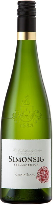 Вино Simonsig  Chenin Blanc  Симонсиг  Шенен Блан  2022 750 мл