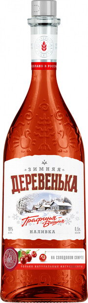 Настойка  Зимняя Деревенька Графиня Вишня  250 мл