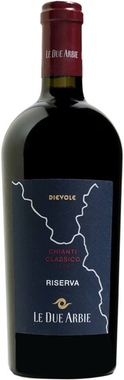 Вино Dievole Le Due Arbie Chianti Classico Riserva DOCG  2018  750 мл