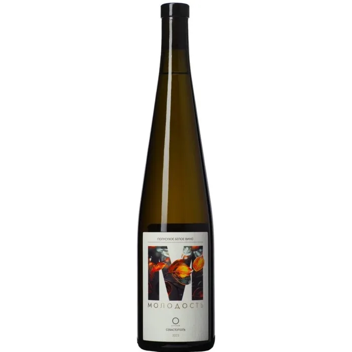 Вино  Остров  Молодость  Ркацители белое полусухое 2024 750 мл  
