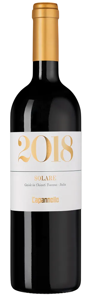 Вино Capannelle Solare Toscana 2018 750 мл