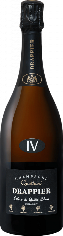 Шампанское  Drappier Quattuor Blanc De Quatre Blancs Brut Champagne   750 мл