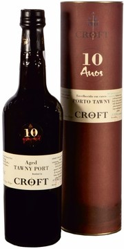 Вино Croft Tawny Port 10 Year Old  gift box 750 мл