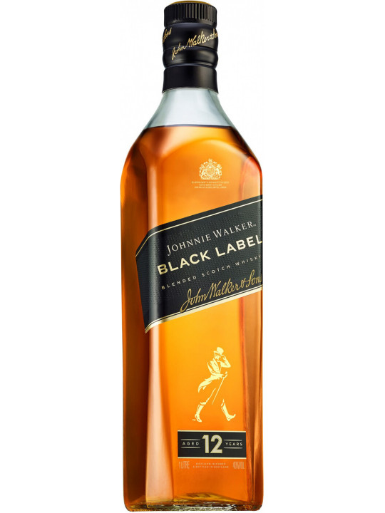 Виски  Johnnie Walker Black Label   1000 мл