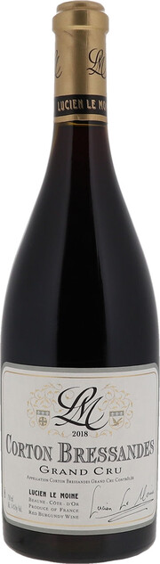 Вино Lucien Le Moine Corton Bressandes Grand Cru AOC Люсьен Ле Муан Кортон Брессанд Гран Крю 2018 750 мл