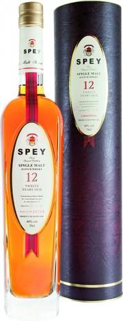 Виски Speyside Distillery Spey 12 Years Old gift tube  700 мл