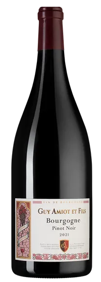 Вино Domaine Guy Amiot et Fils Bourgogne Pinot Noir AOC  2021  1,5 л