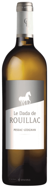 Вино  Le Dada de Rouillac Blanc Pessac-Leognan 2020 750 мл  13 %