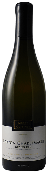 Вино  Domaine Morey-Coffinet, Corton-Charlemagne Домен Мори-Коффине, Кортон Шарлемань Гран Крю   2018  750 мл